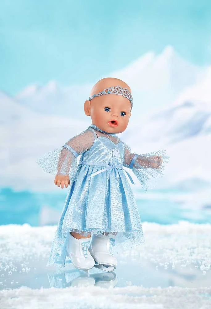 BABY BORN Lėlytė ledo princesė, 43 cm