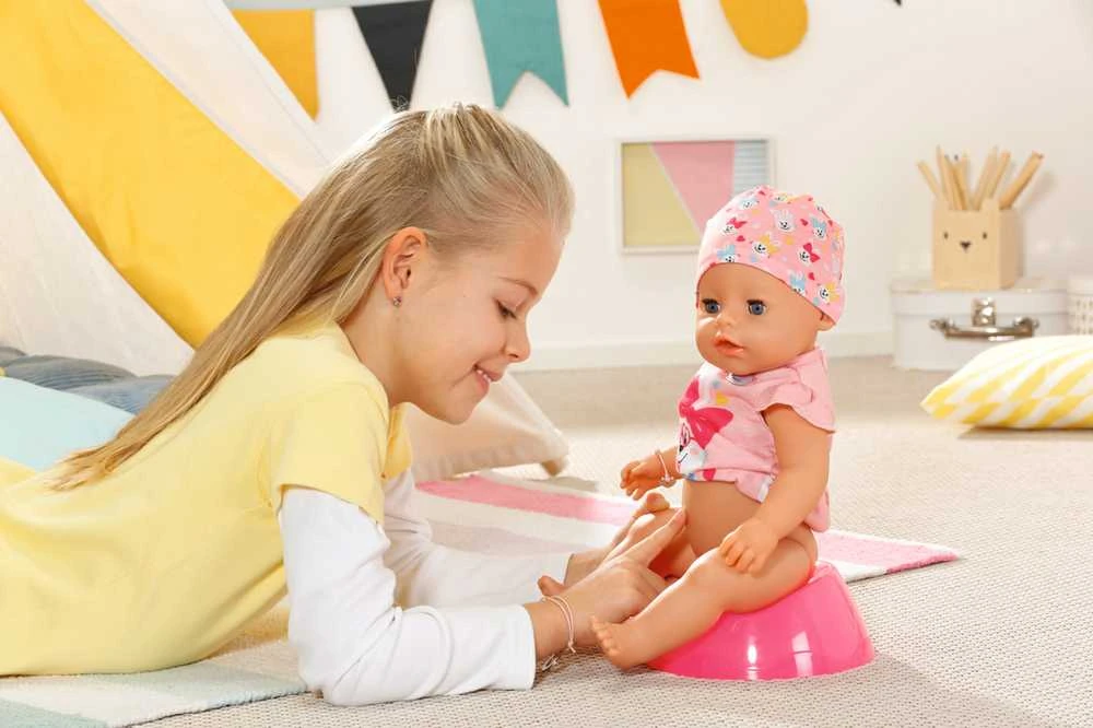 Baby Born interaktyvi lėlė - mergaitė Magic Girl, 43cm (827956)