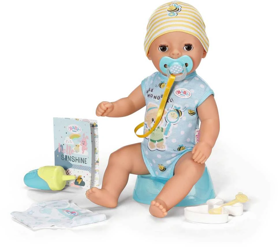 ZAP BABY BORN Mažoji lėlytė berniukas, 36 cm
