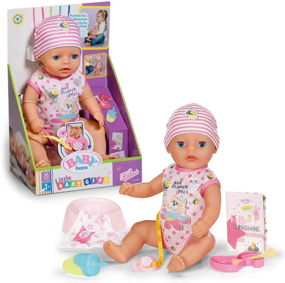 Mažoji lėlytė BABY BORN, 36 cm, modelis - 834596, žema kaina