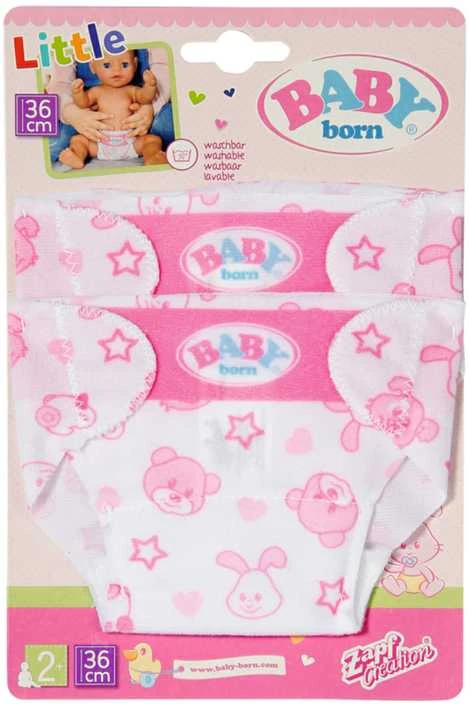 Zapf BABY BORN Sauskelnės, 2 vnt., 36 cm