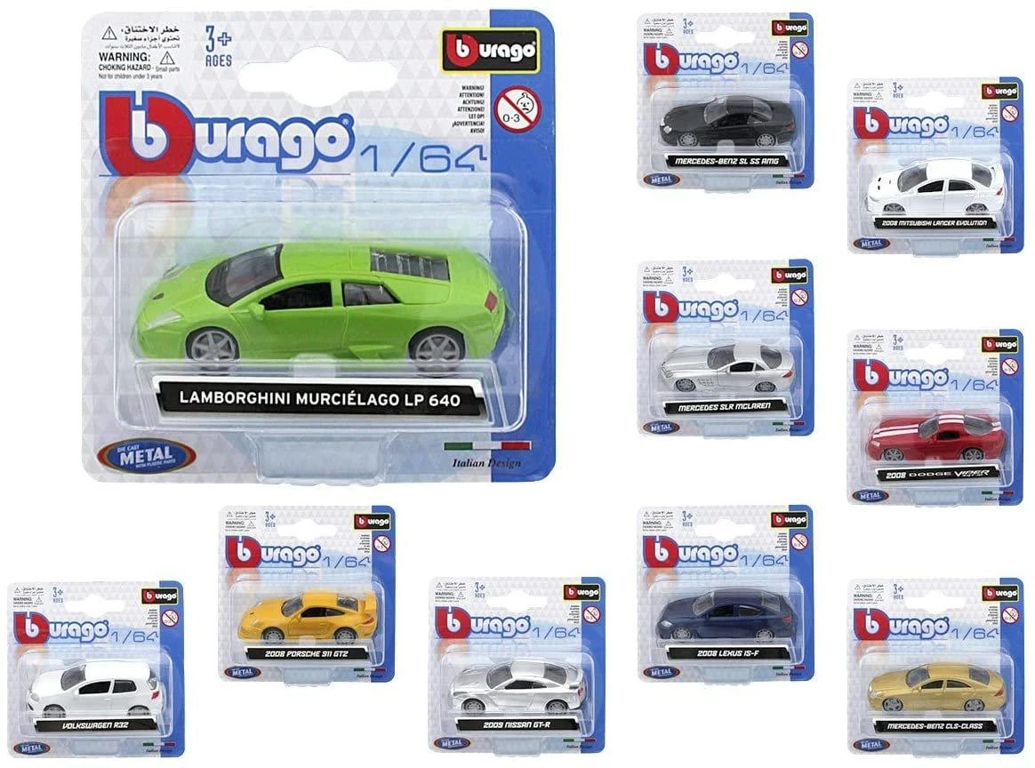 Bburago 1:64 automobilis, asort.