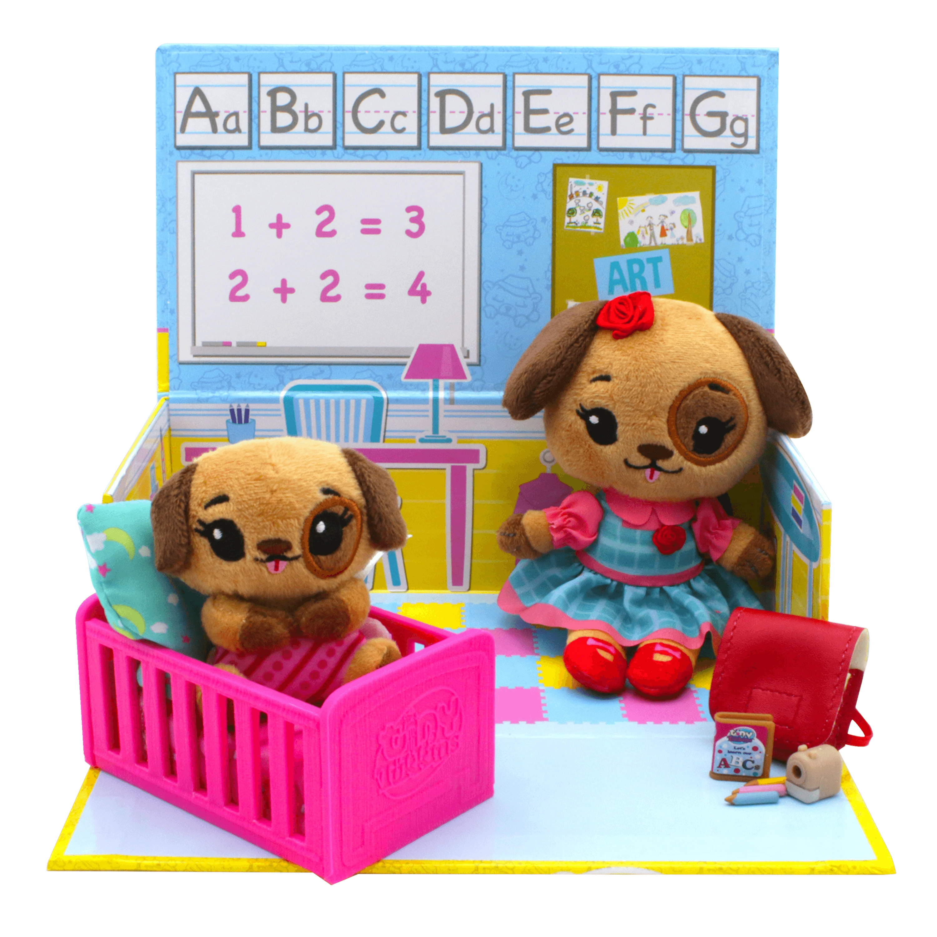TINY TUKKINS BEVERLY HILLS TEDDY BEAR Rinkinys