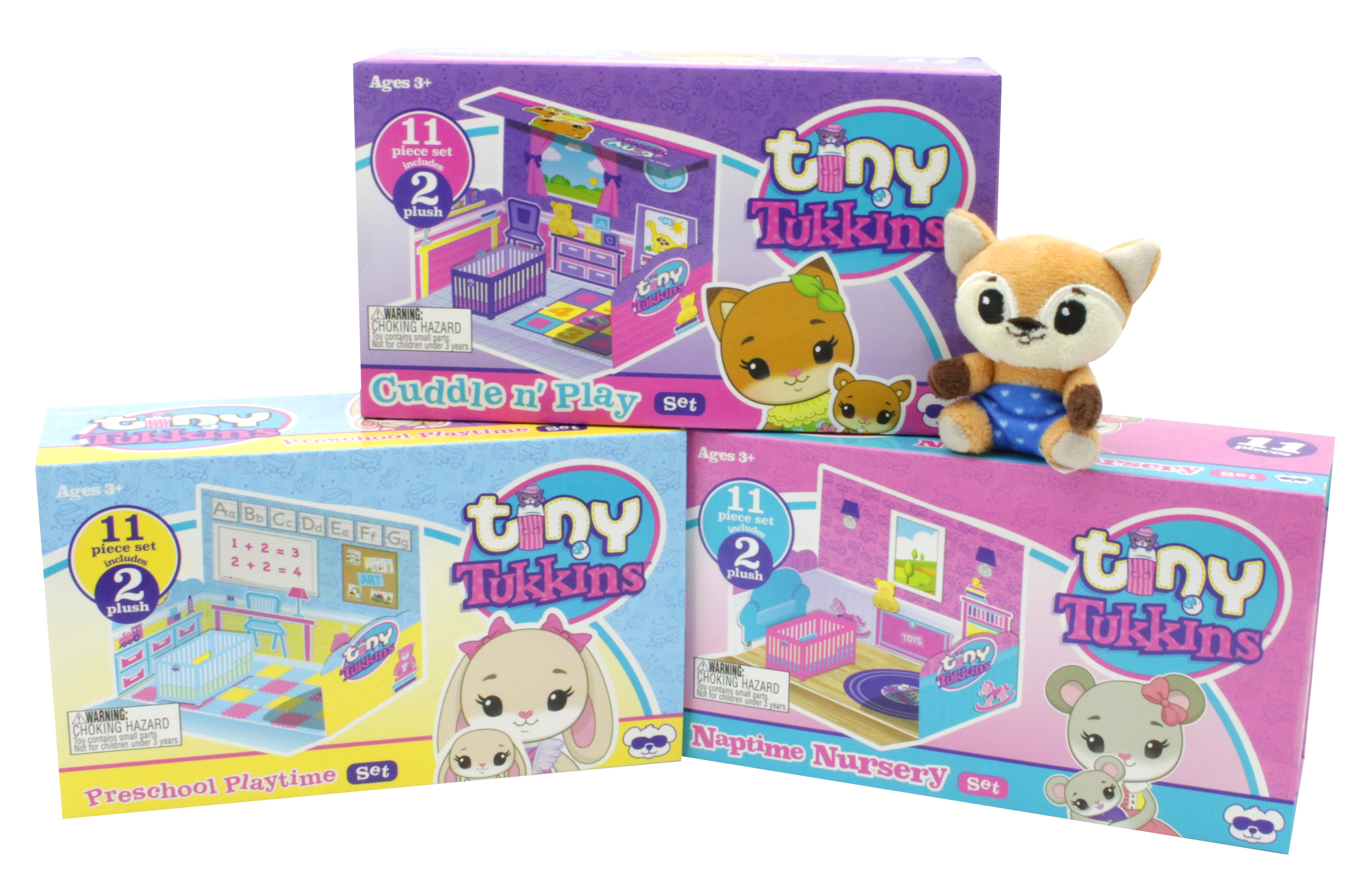 TINY TUKKINS BEVERLY HILLS TEDDY BEAR Rinkinys