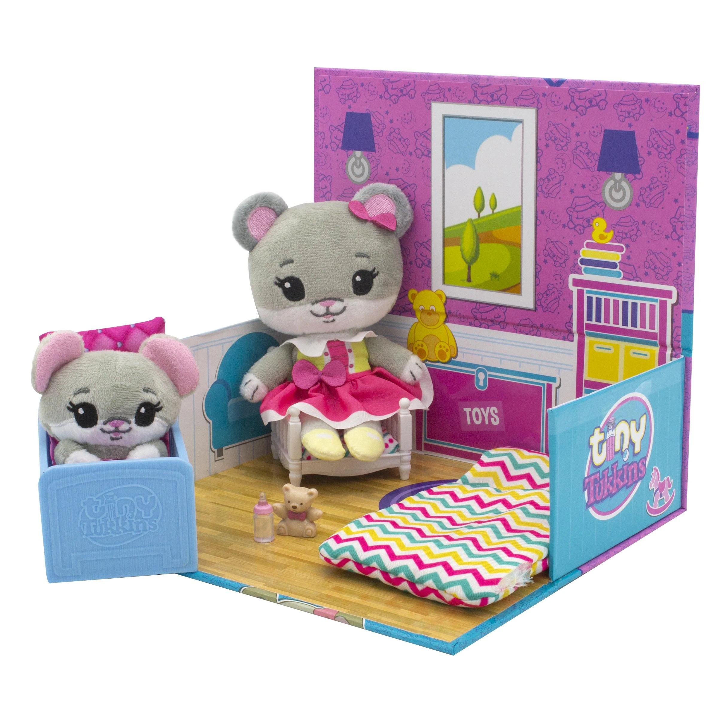TINY TUKKINS BEVERLY HILLS TEDDY BEAR Rinkinys
