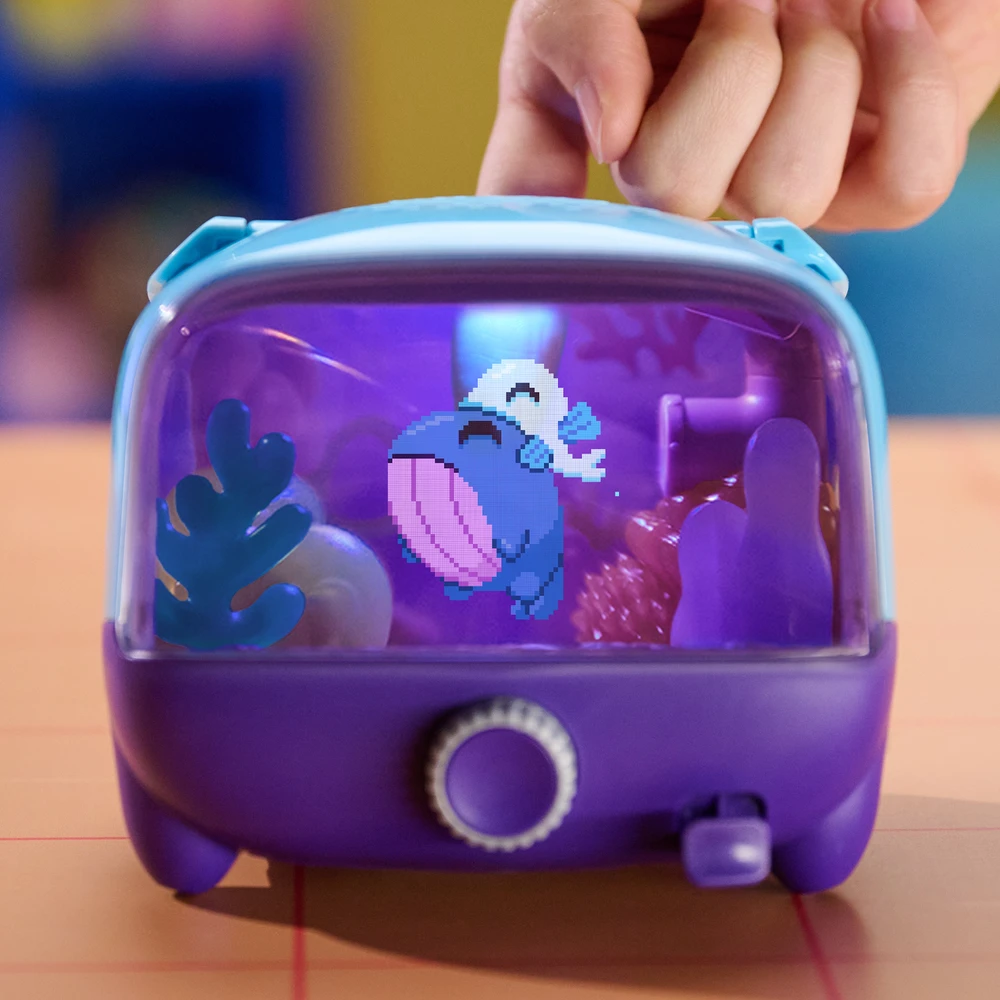 NAUJIENA 2026! Spin Master BITZEE Interaktyvus skaitmeninis gyvūnėlis „Aquarium“
