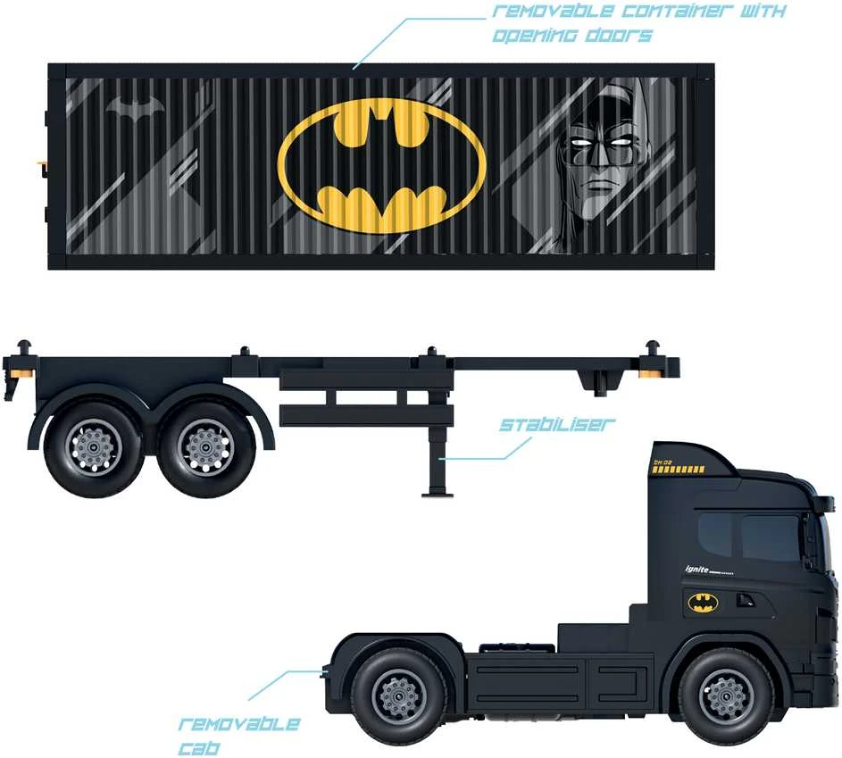 BLADEZ Batman R/C Visureigis Mission, 55cm