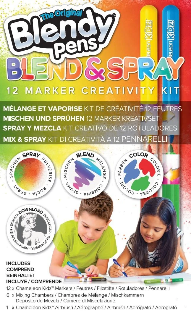 BLENDY PENS Žymekliai, 12 vnt.