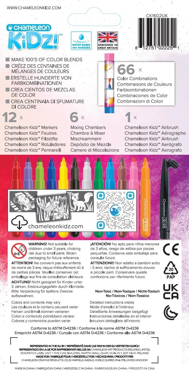 BLENDY PENS Žymekliai, 12 vnt.