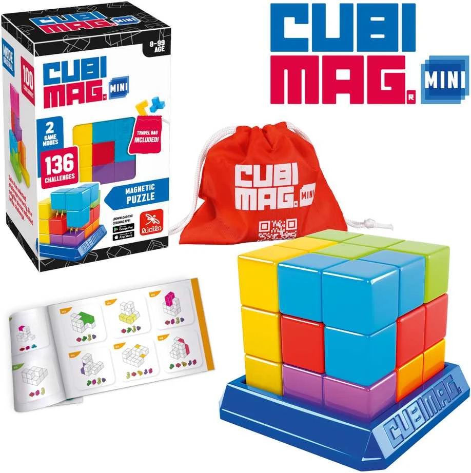 Blue Rocket Mėlynas ROCKET CUBIMAG Mini žaidimas