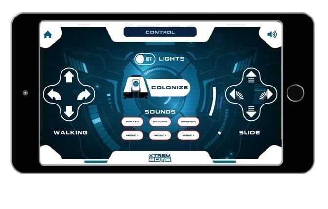 BLUE ROCKET Robotas-astronautas CHARLIE