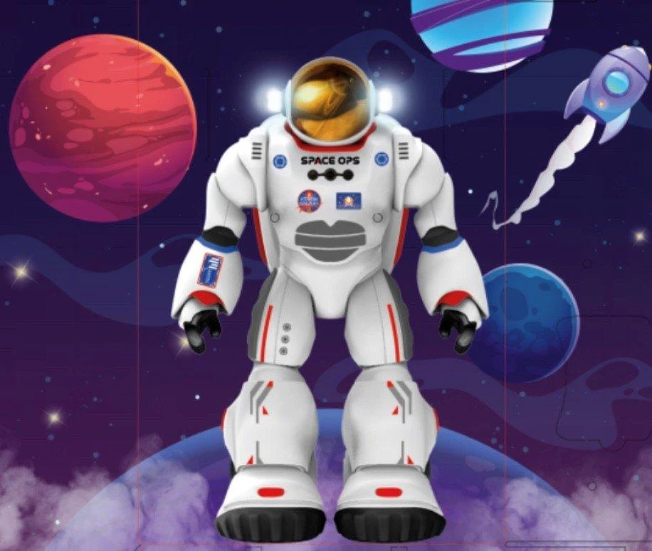 BLUE ROCKET Robotas-astronautas CHARLIE