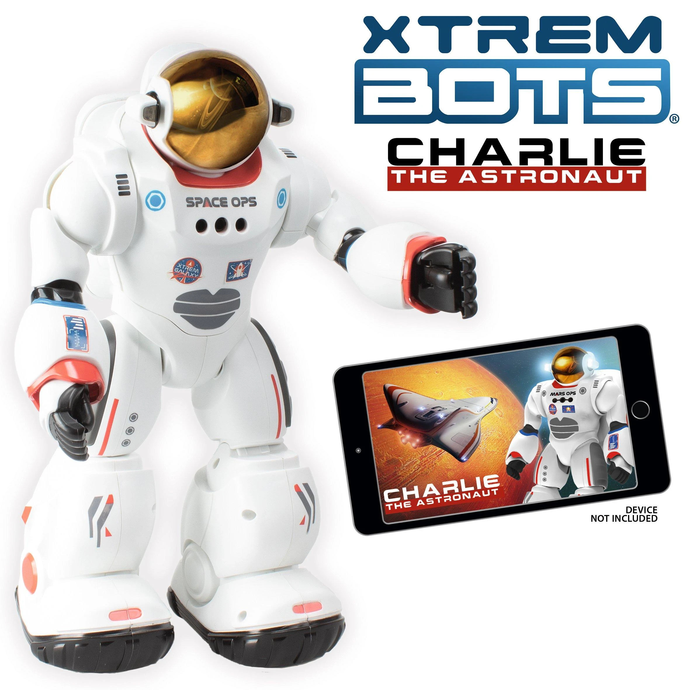 BLUE ROCKET Robotas-astronautas CHARLIE