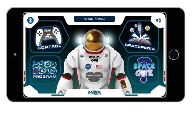 BLUE ROCKET Robotas-astronautas CHARLIE