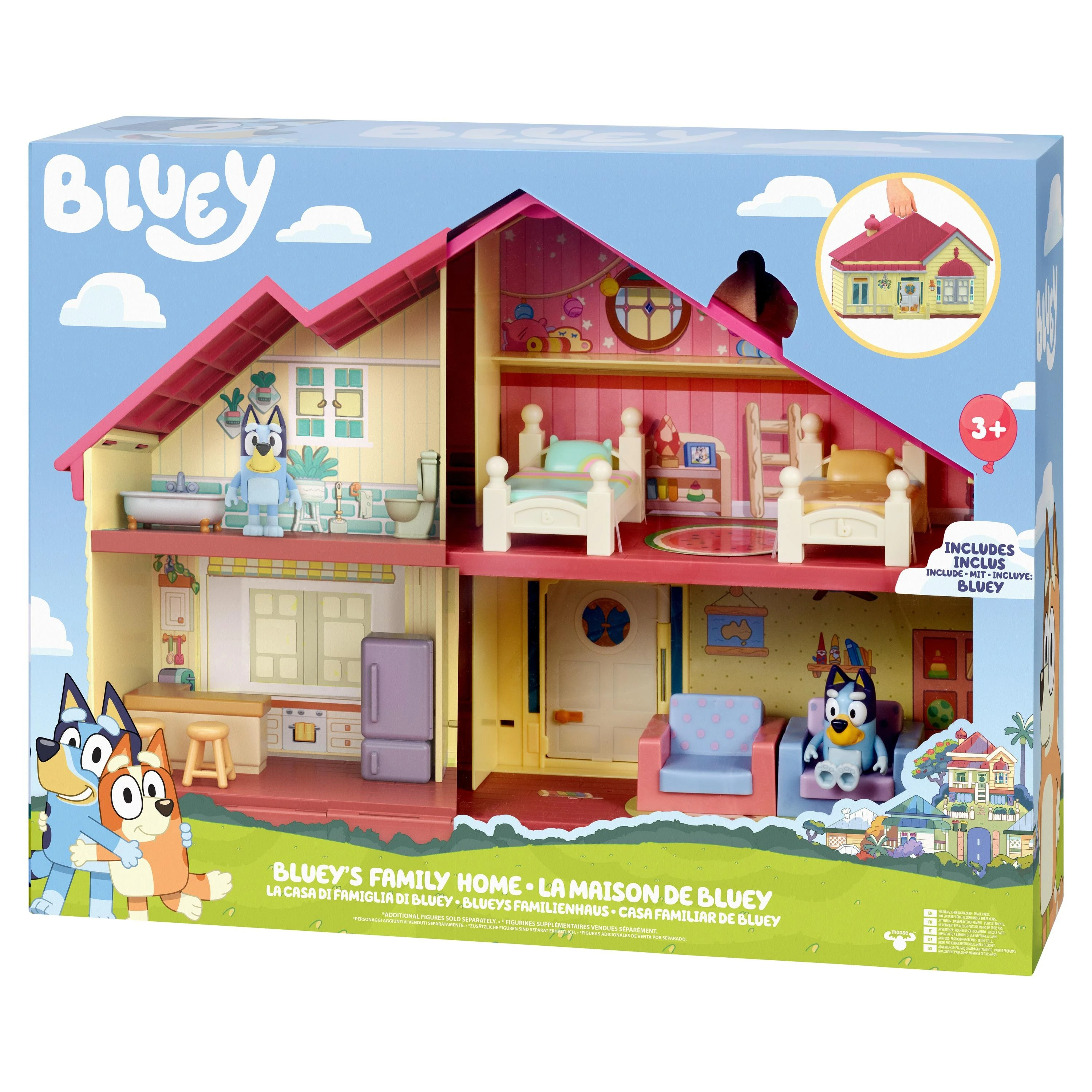 BLUEY Rinkinys „Šeimos namas“