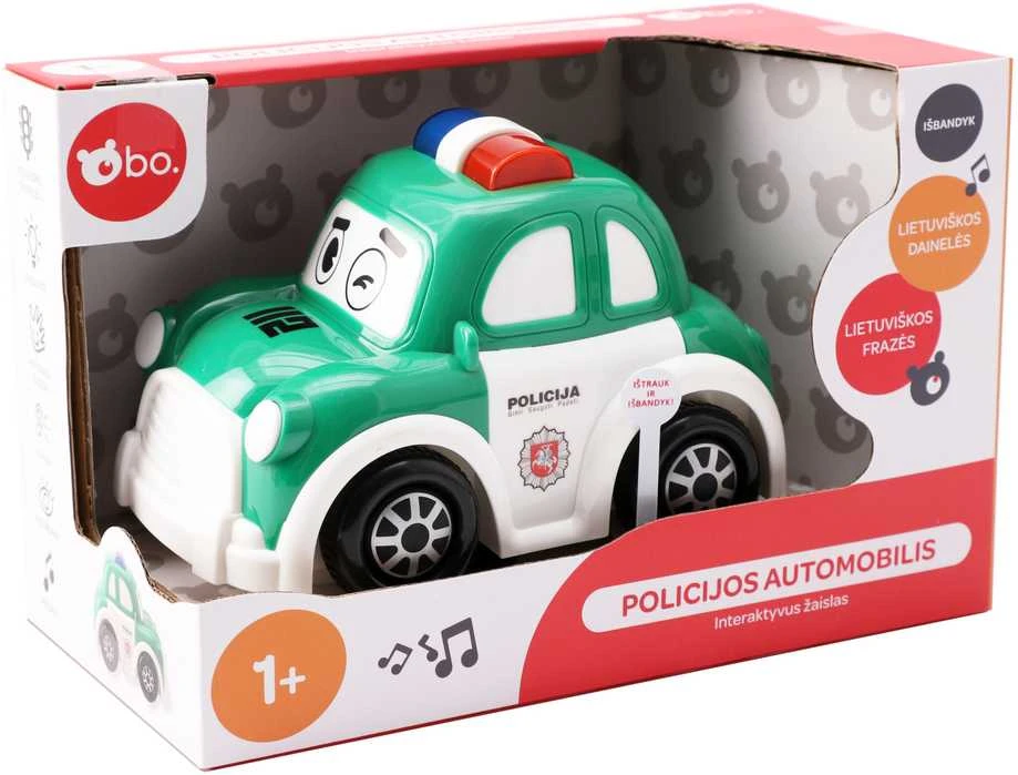 bo. Interaktyvus policijos automobilis, LT aprašymas - Prekės nuotrauka