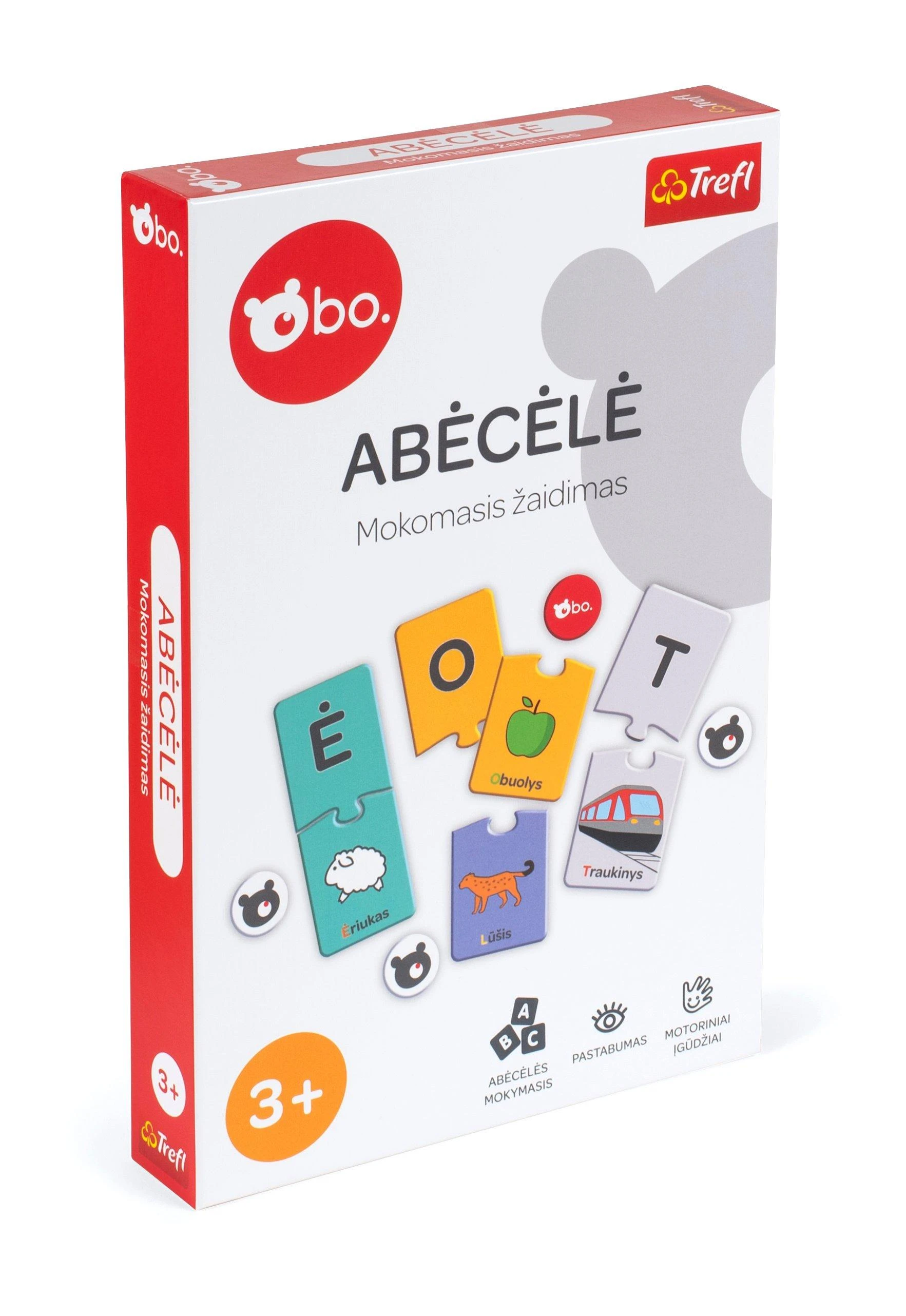bo. Mokomasis žaidimas „Abėcėlė“ (Lietuvių kalba)