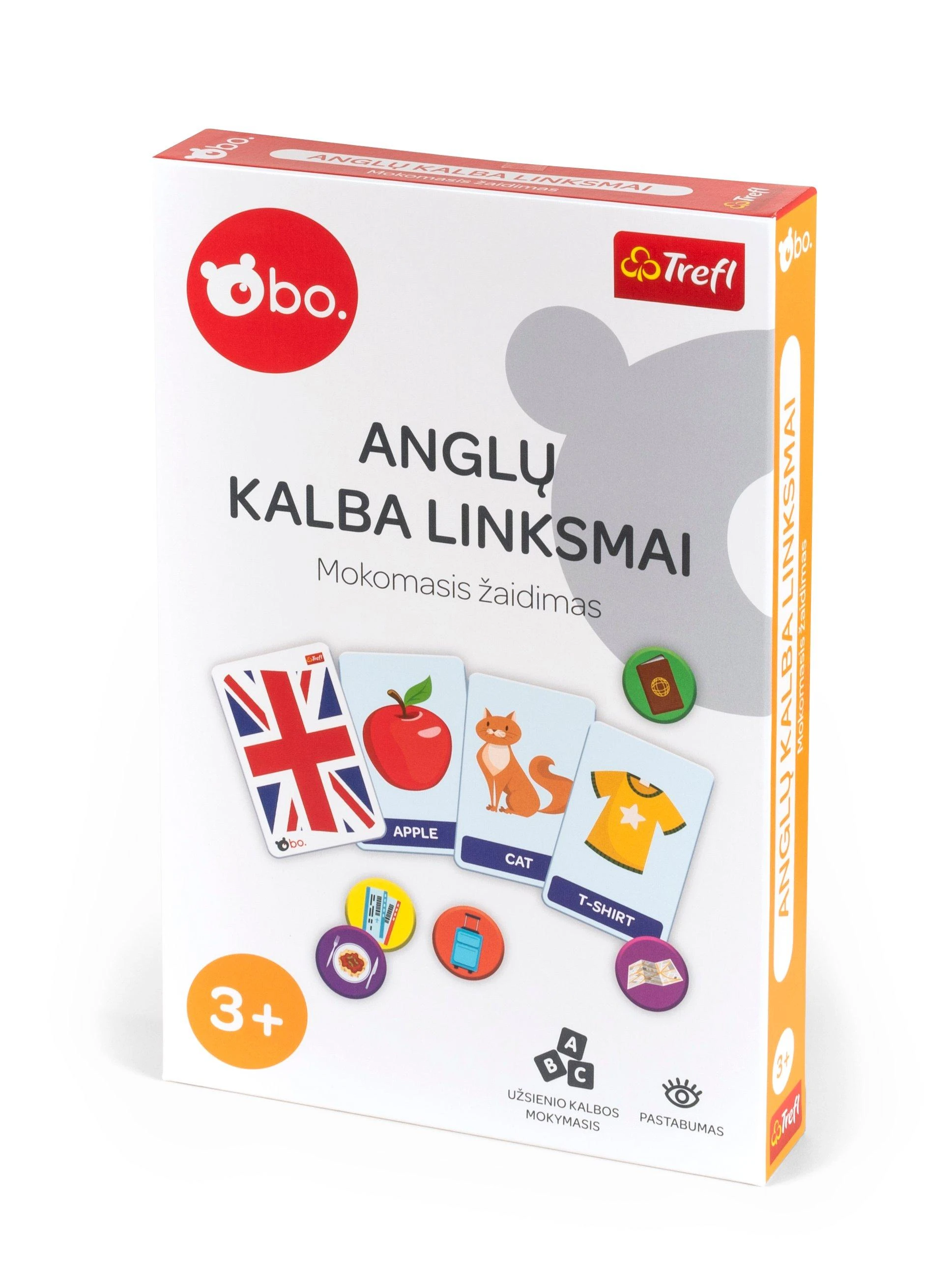 bo. Mokomasis žaidimas „Anglų kalba linksmai“, lietuvių k.