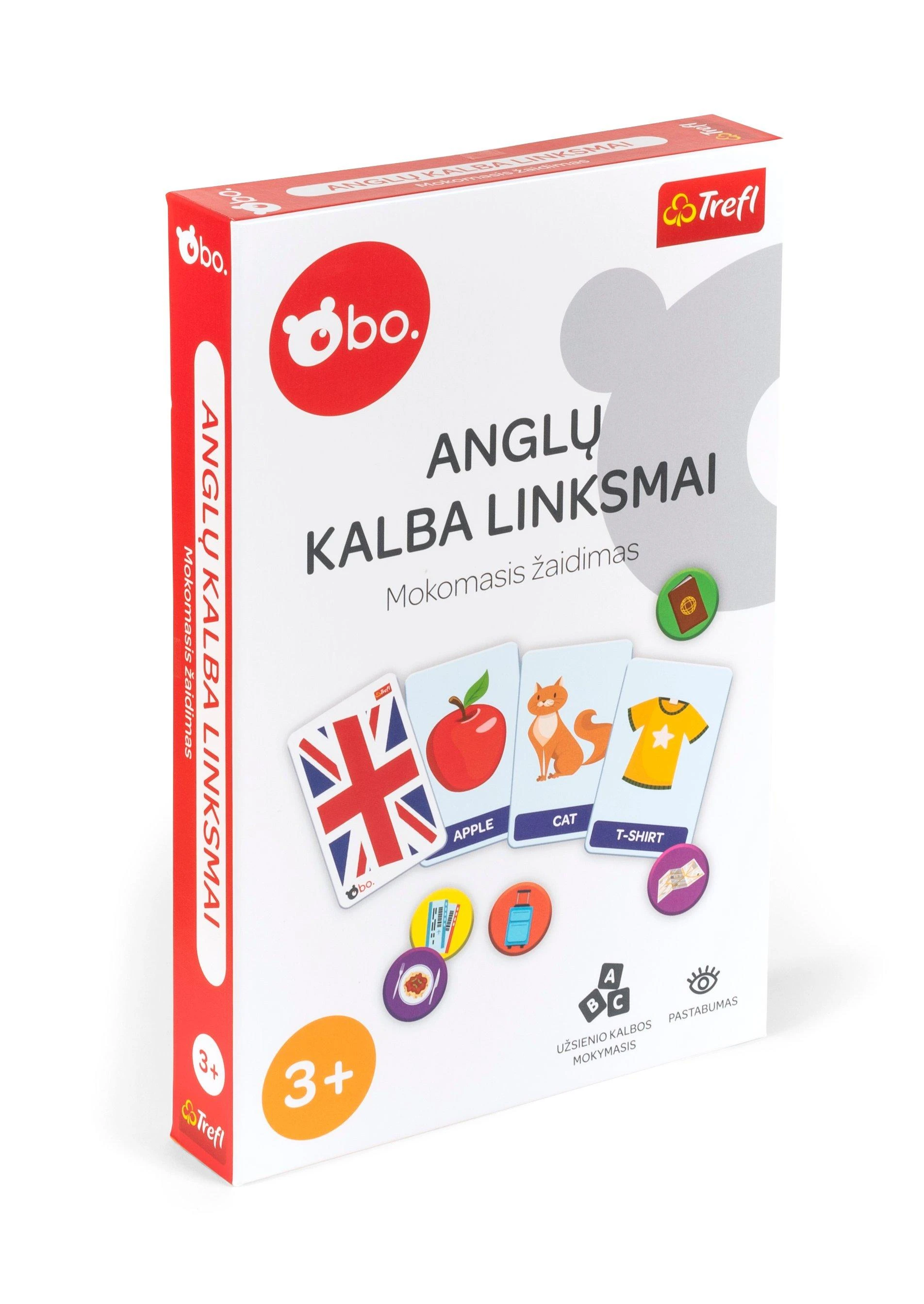bo. Mokomasis žaidimas „Anglų kalba linksmai“, lietuvių k.
