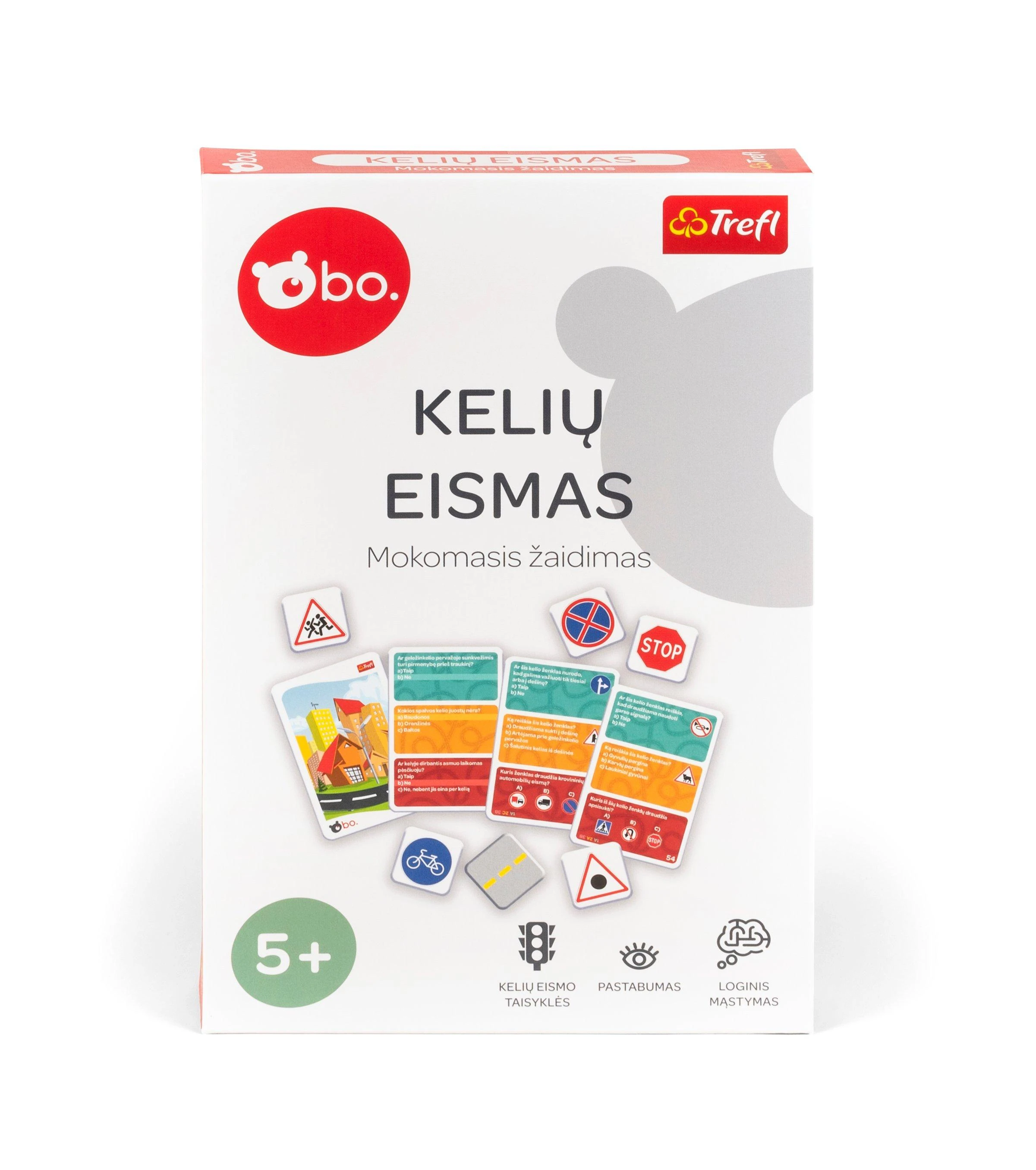 bo. Mokomasis žaidimas „Kelių eismas“, lietuvių k.