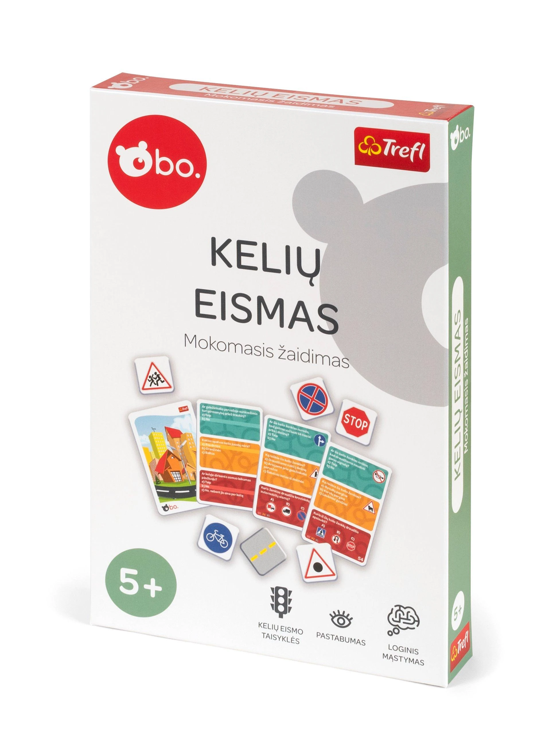 bo. Mokomasis žaidimas „Kelių eismas“, lietuvių k.
