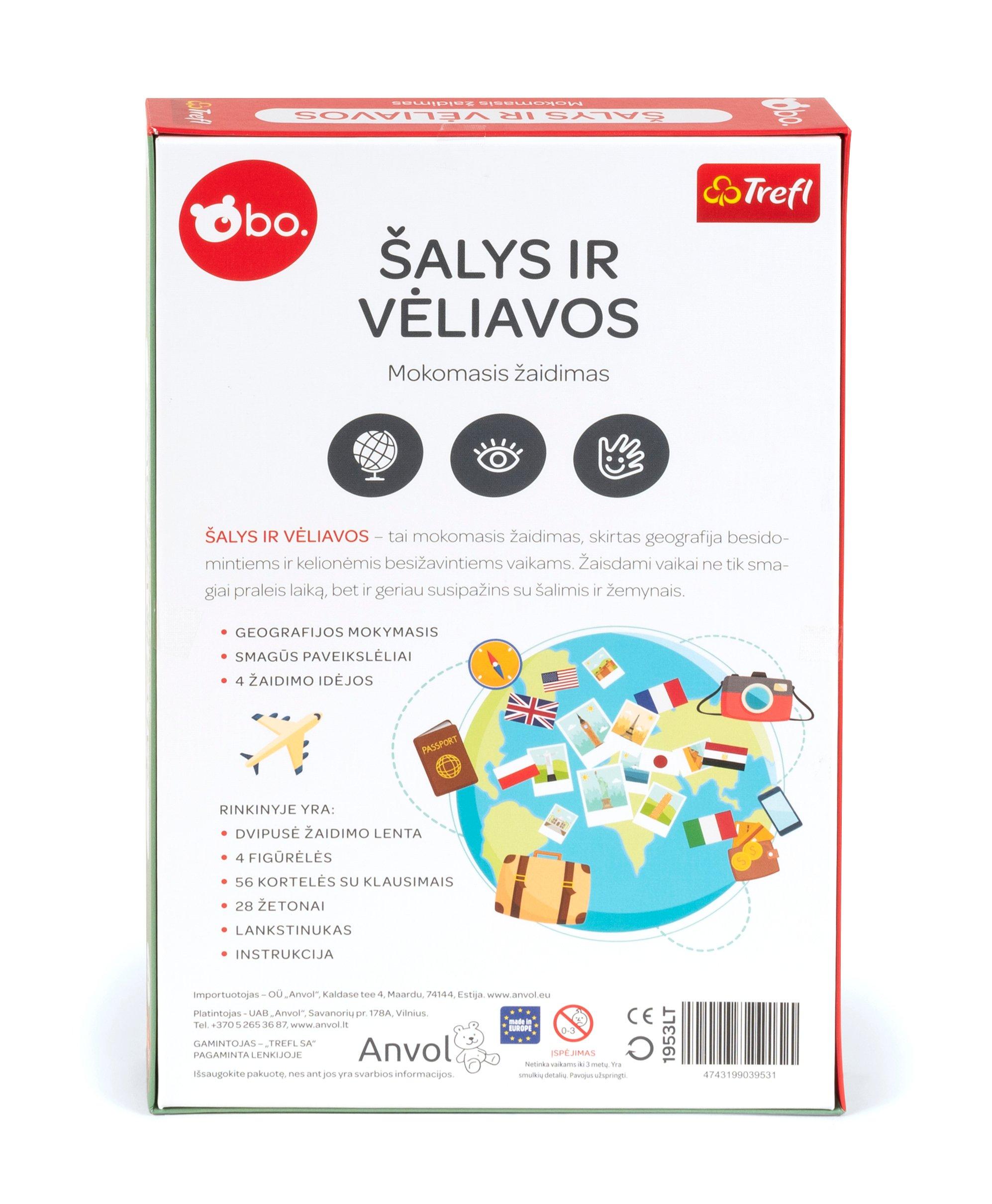 bo. Mokomasis žaidimas „Šalys ir vėliavos“, lietuvių k.