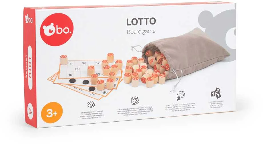 bo. Stalo žaidimas „Loto“