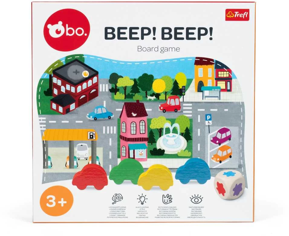 bo. Žaidimas "Beep! Beep!"