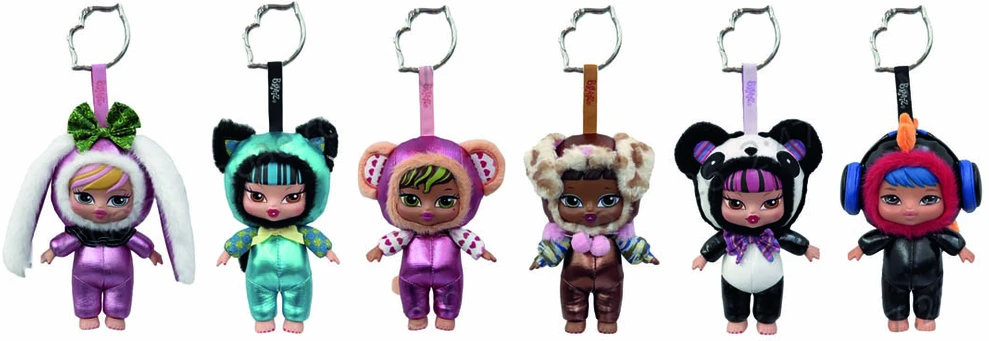 BRATZ BRATZIES Lėlė-pakabutis „Tokyo a Go-Go“, 14 cm