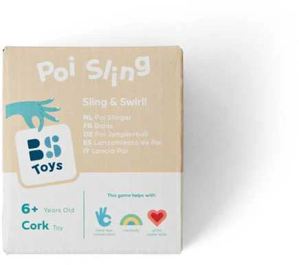 BS TOYS Lauko žaidimas „Skraidantis kamuoliukas“