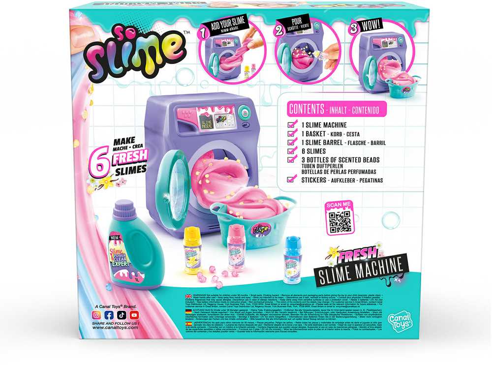 CANAL TOYS Gleivių rinkinys „Skalbyklė“