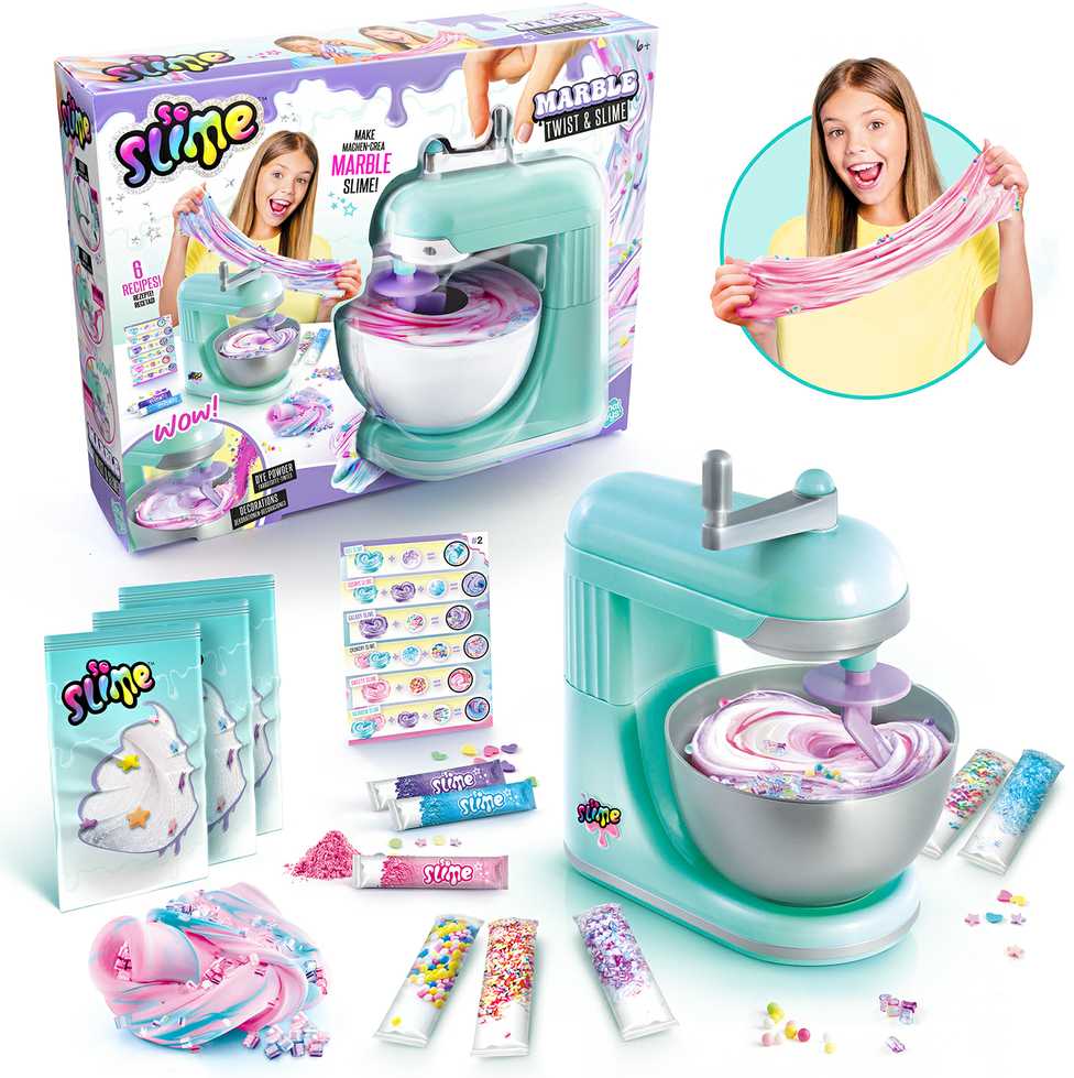 So Slime CANAL TOYS Kūrybinis rinkinys „Gleivių plaktuvas“
