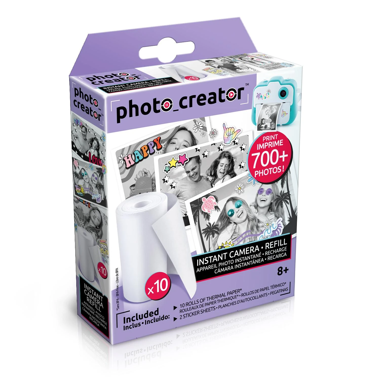 Canal Toys PHOTO CREATOR Momentinio fotoaparato lapeliai, 10 ritinėlių