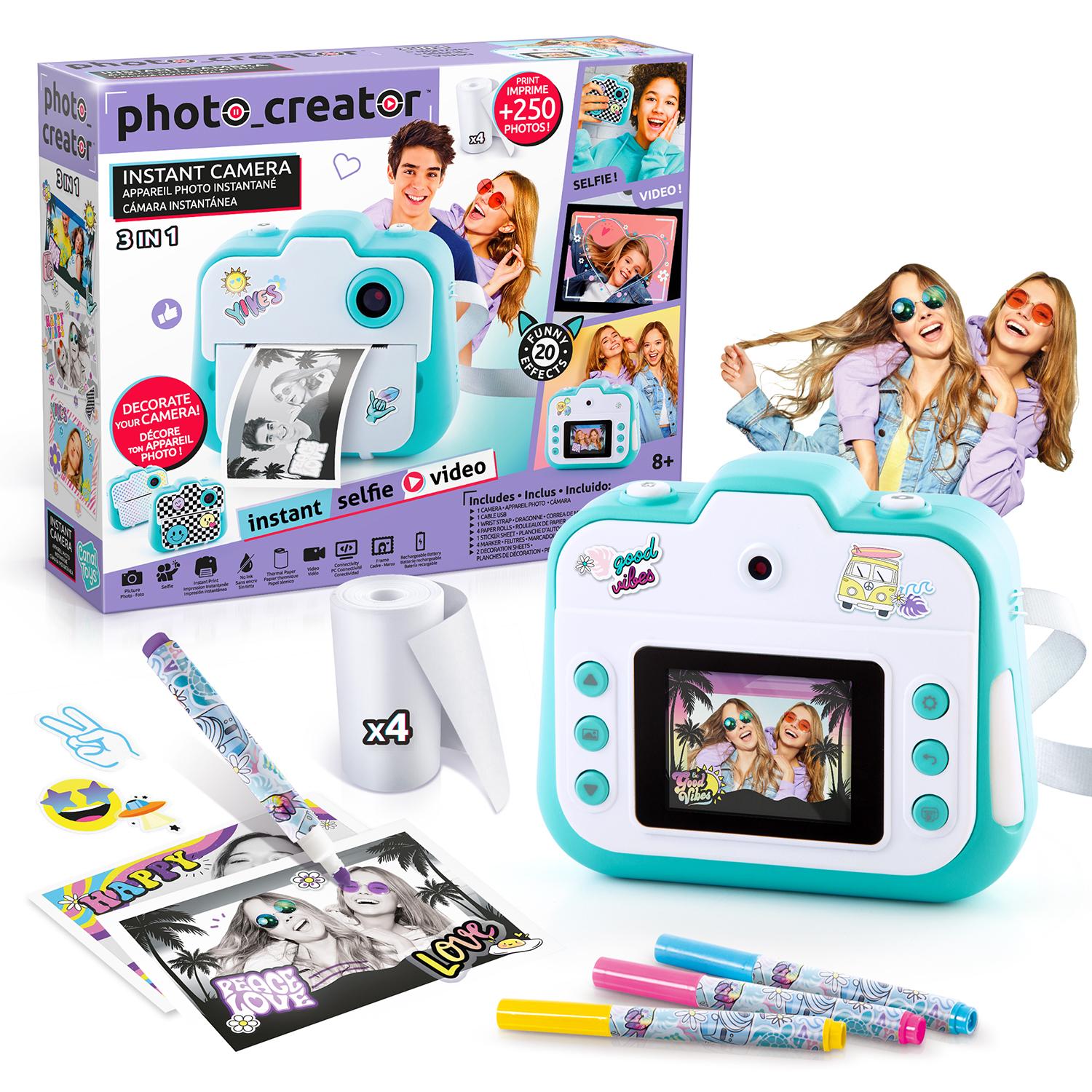 Canal Toys Vaikiškas CL Momentinis fotoaparatas (001CL)