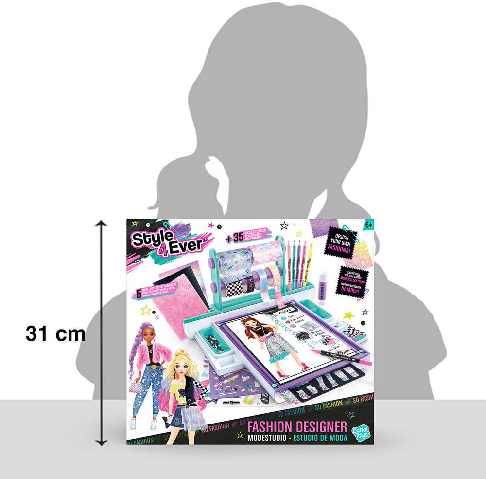 Style 4 Ever CANAL TOYS Rinkinys „Madų dizainerio studija“