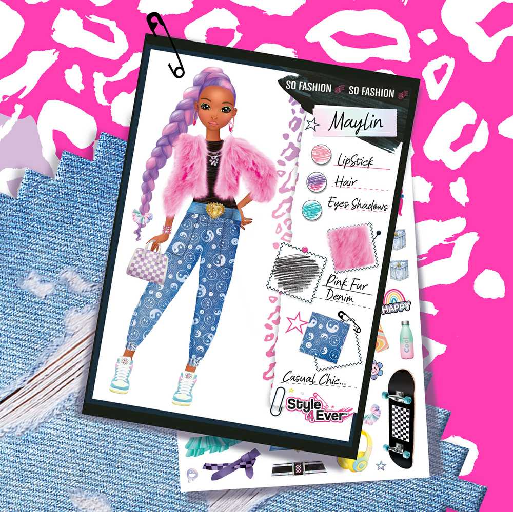 Style 4 Ever CANAL TOYS Rinkinys „Madų dizainerio studija“