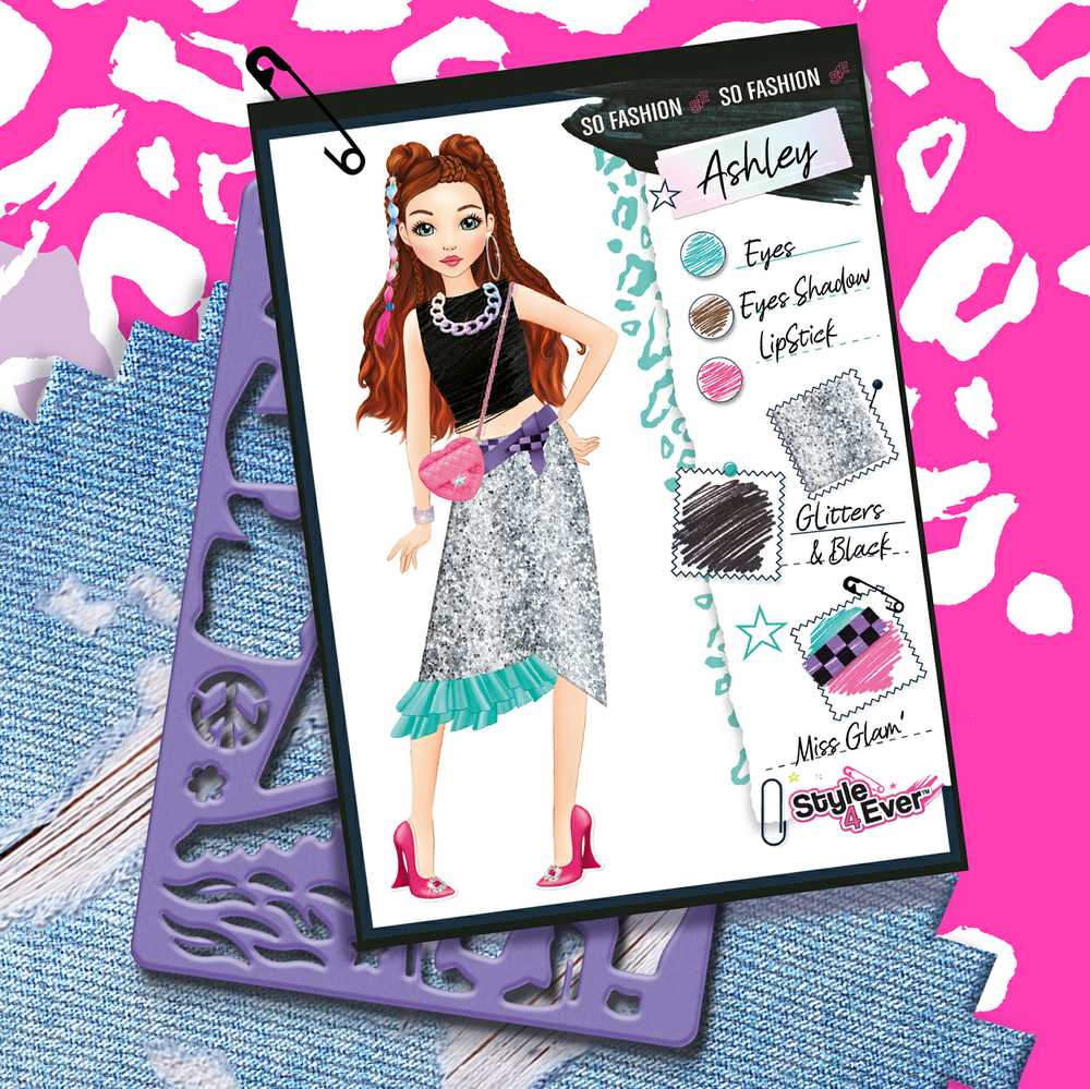 Style 4 Ever CANAL TOYS Rinkinys „Madų dizainerio studija“