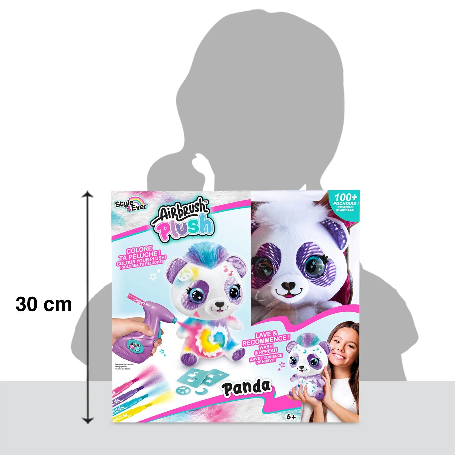 Canal Toys Rinkinys su aerografu „Panda“