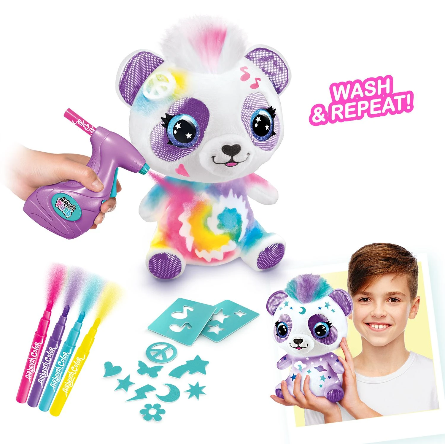 Canal Toys Rinkinys su aerografu „Panda“