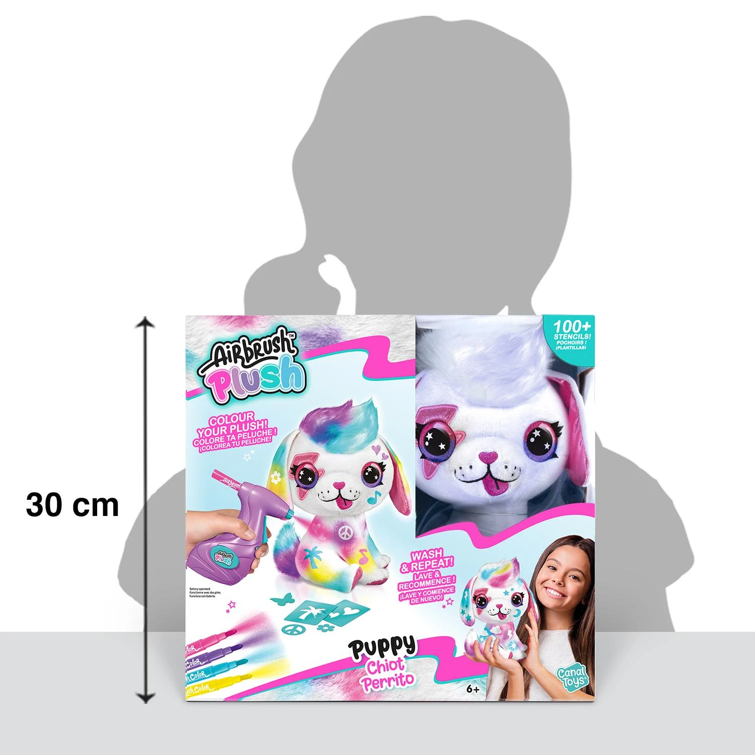 Canal Toys Rinkinys su aerografu „Šuniukas“