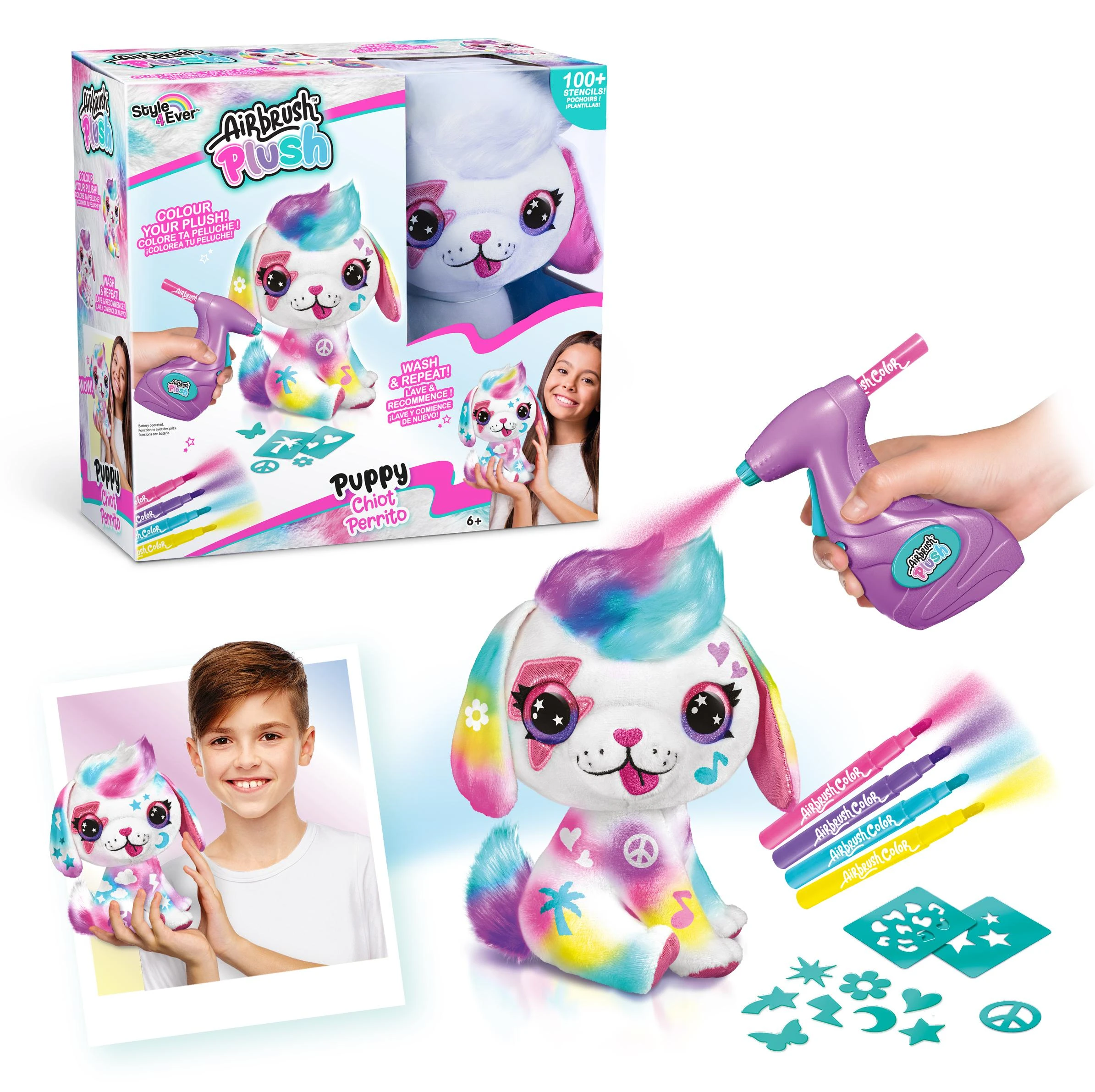 Canal Toys Rinkinys su aerografu „Šuniukas“ aprašymas - Prekės nuotrauka