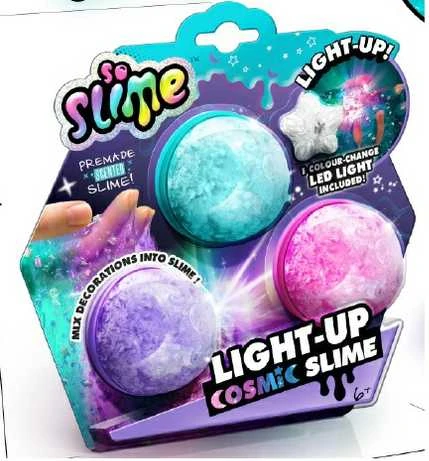 Canal Toys Šviečiančios kosminės gleivės „Lumineux“