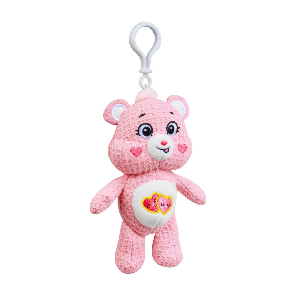 CARE BEARS Prisegamas pliušinis herojus kapsulėje, 15 cm