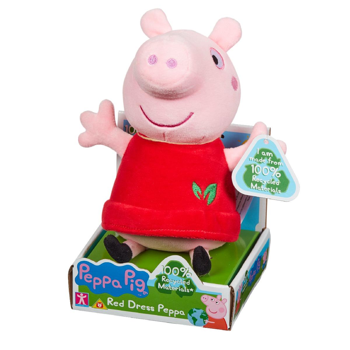 Hasbro PEPPA PIG Pliušinis žaislas „Kiaulytė Pepa“, 20 cm