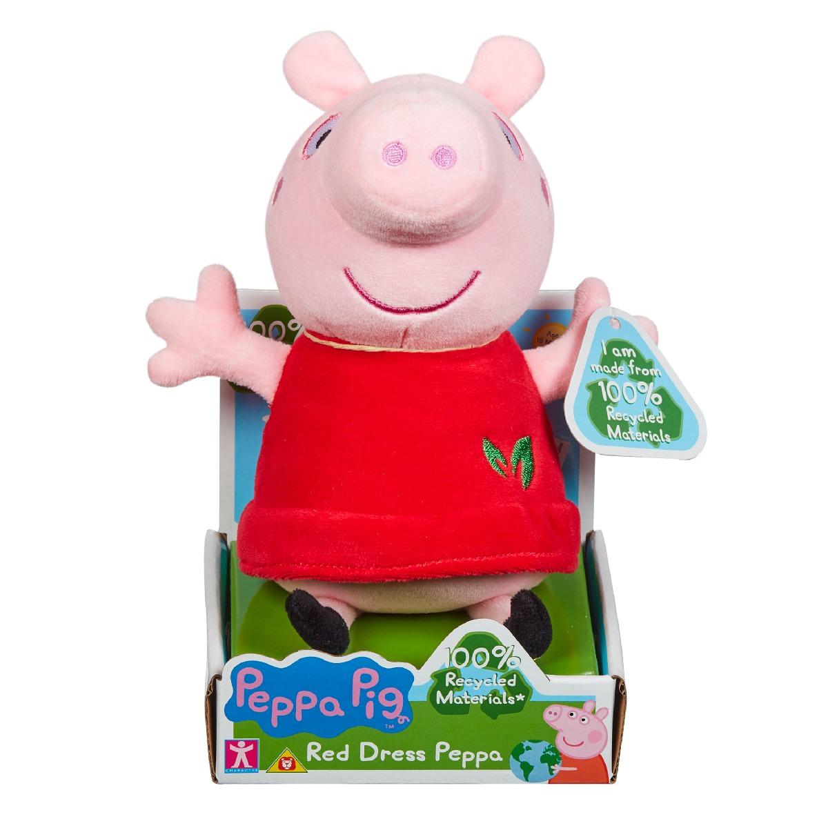 Hasbro PEPPA PIG Pliušinis žaislas „Kiaulytė Pepa“, 20 cm