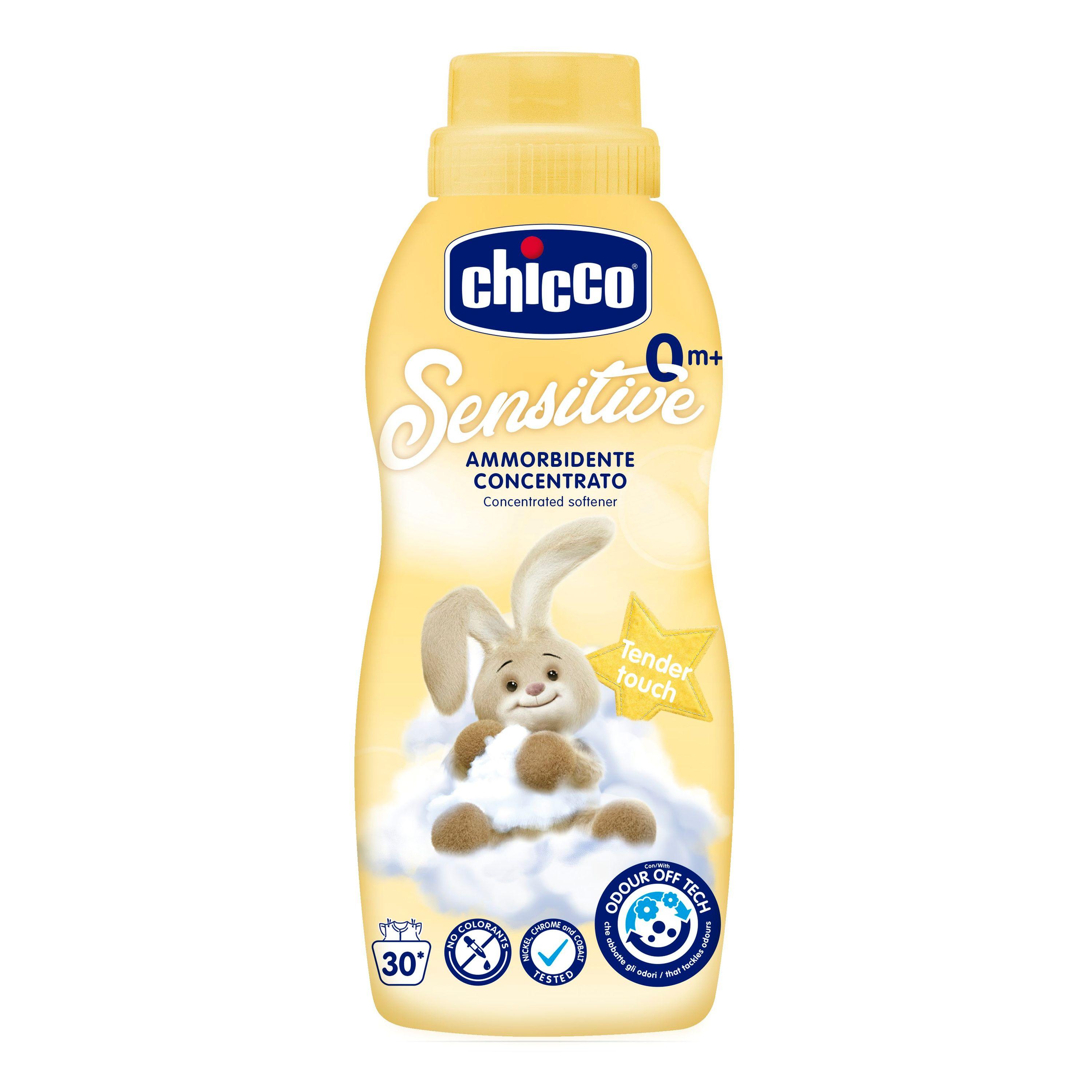 CHICCO Skalbinių minkštiklis TENDER TOUCH, 750 ml
