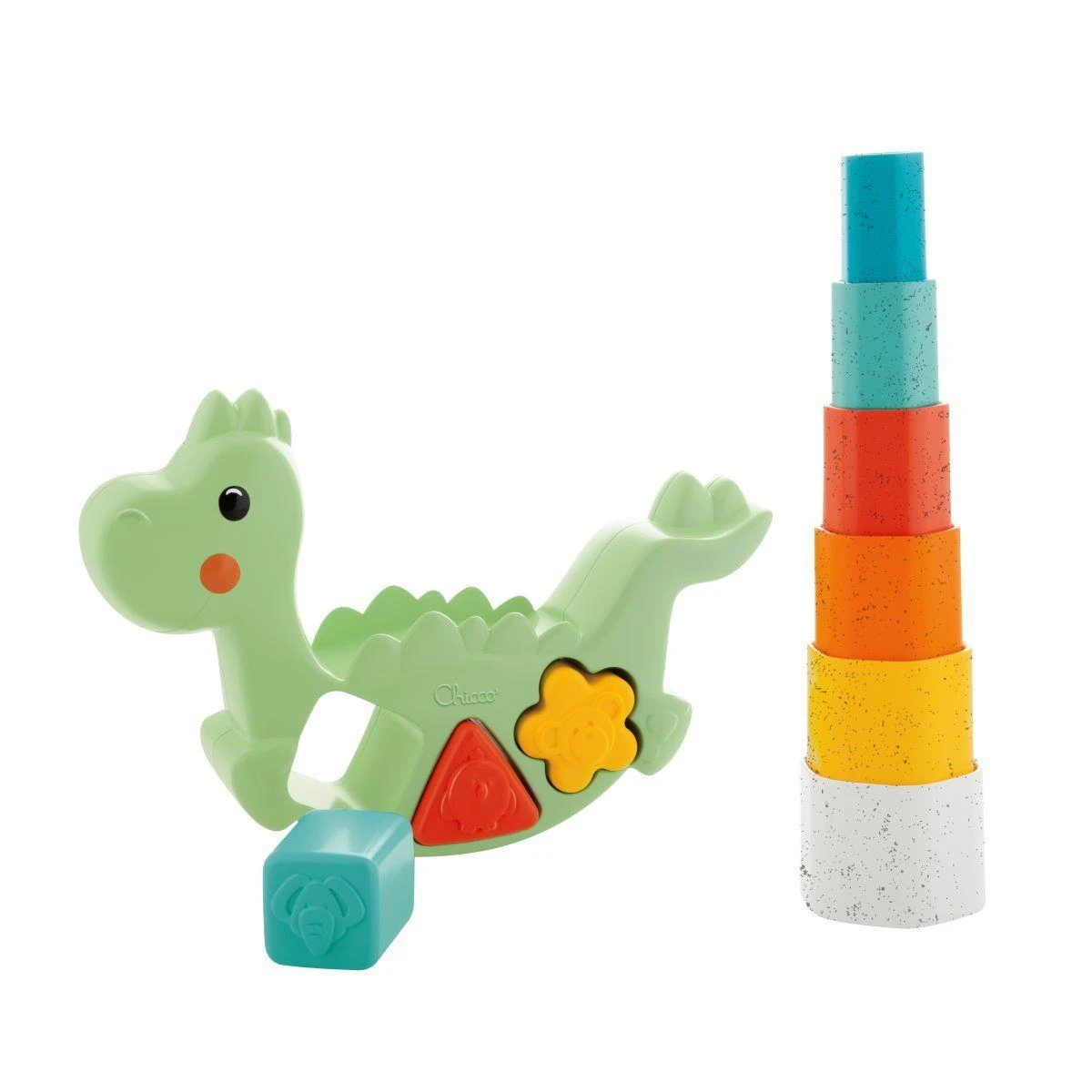 CHICCO Lavinamasis žaislas „Dinozauras“ ECO