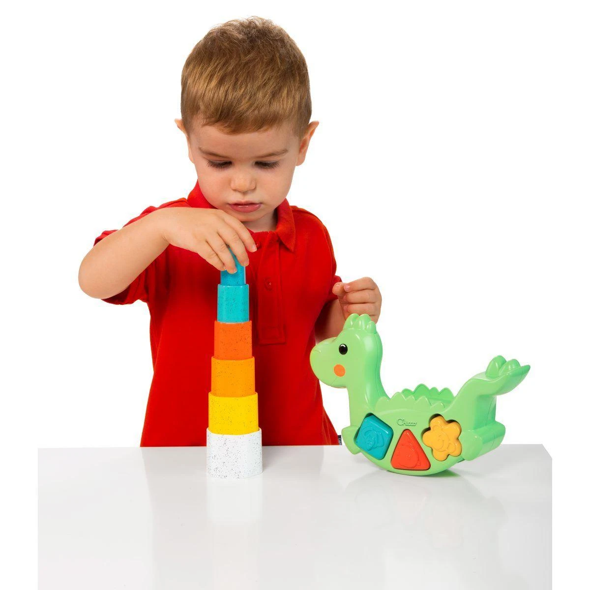 CHICCO Lavinamasis žaislas „Dinozauras“ ECO