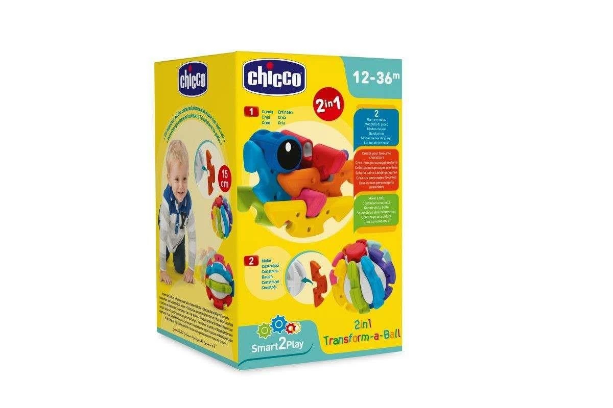 Lavinamasis Žaislas kūdikiams Chicco Transformuojamas kamuoliukas, 10 d