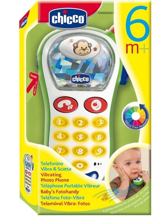 CHICCO Vibruojantis telefonas